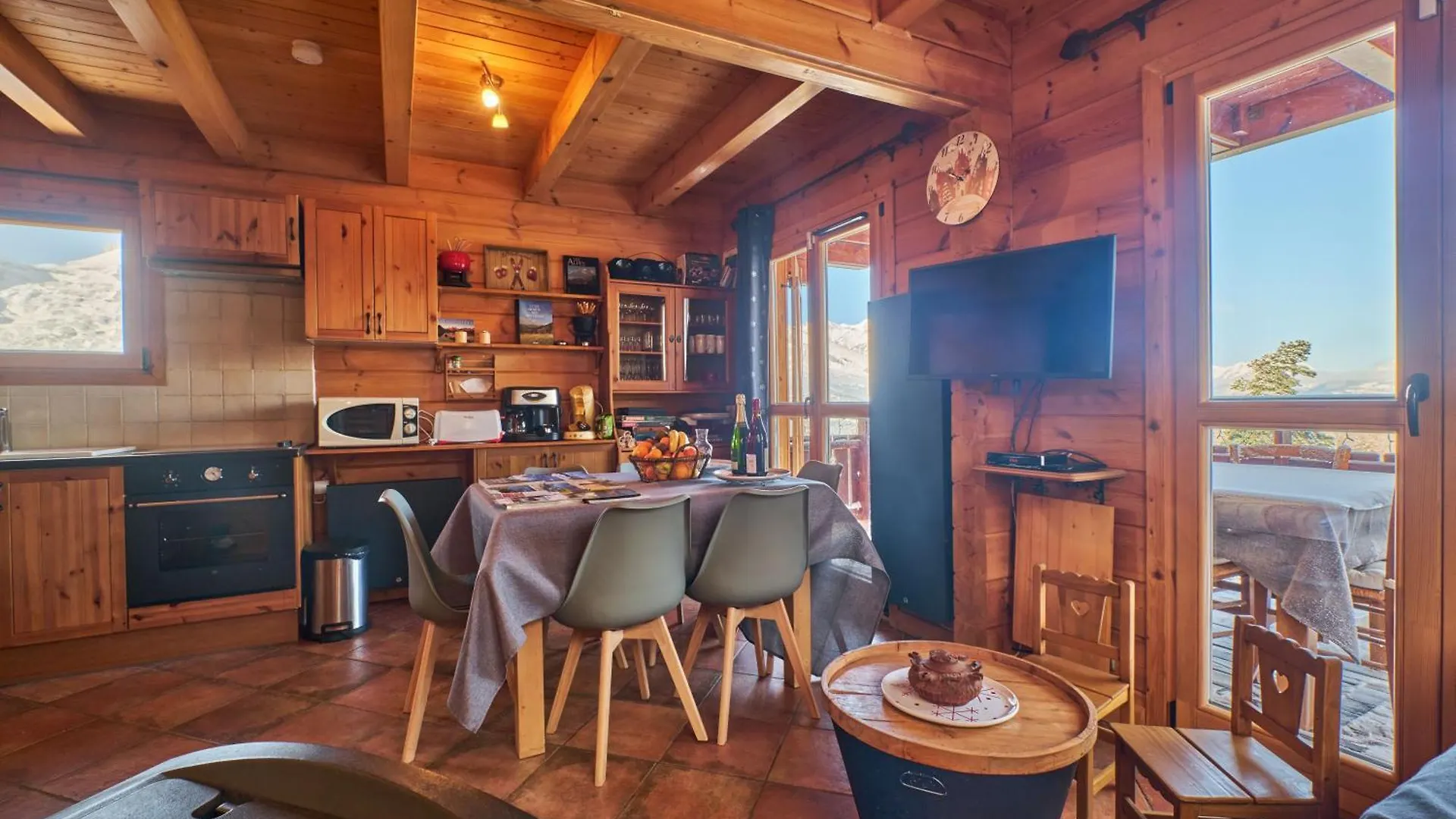 Les Chalets De Celine La Joue du Loup 0*,
